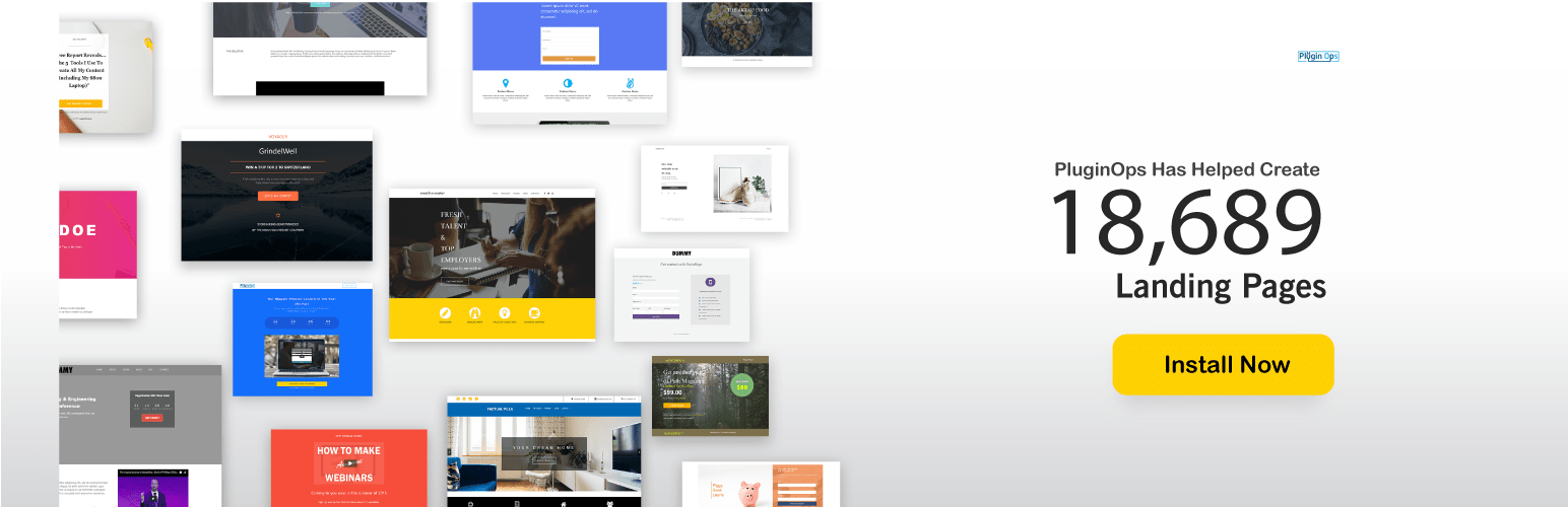 Plugin Landing Page Builder
